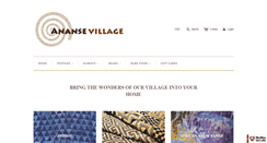 Desktop Screenshot of anansevillage.com